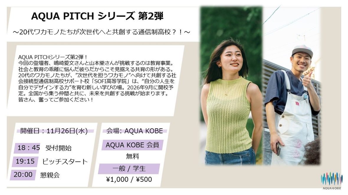AQUA PITCHシリーズ第２弾